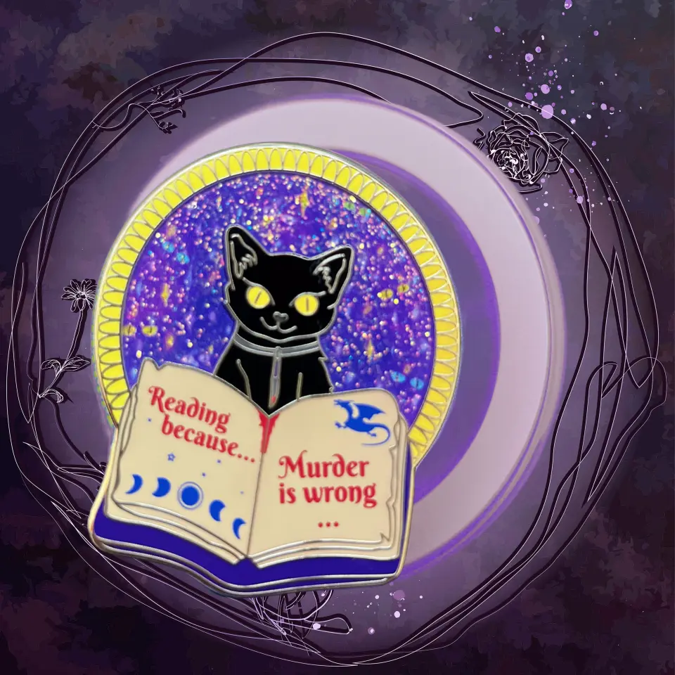 POPSOCKET READING CAT